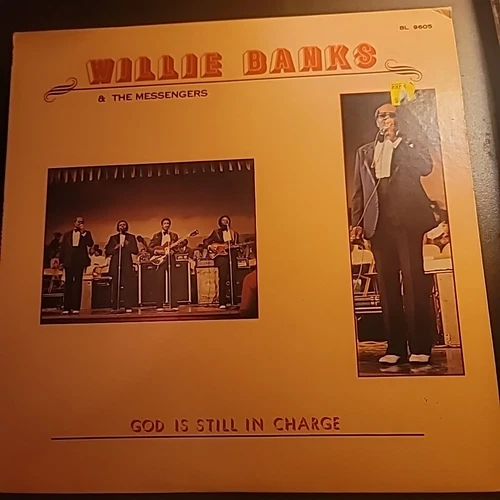 Willie Banks & The Messengers God Is Still In Charge Black Label Records Gospel - Picture 1 of 4