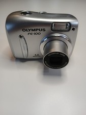 Olympus FE-100 4.0MP Digital Camera Silver, 2.8x Optical Zoom