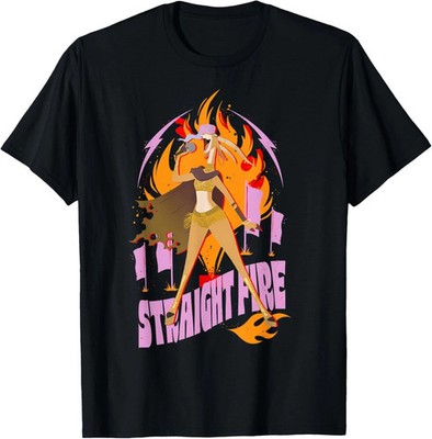 Disney Zootopia 2 Gazelle Straight Fire Tee T-Shirt