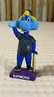 Tampa Bay Rays Bobblehead Raymond with baseball bat City Connect MAX2776