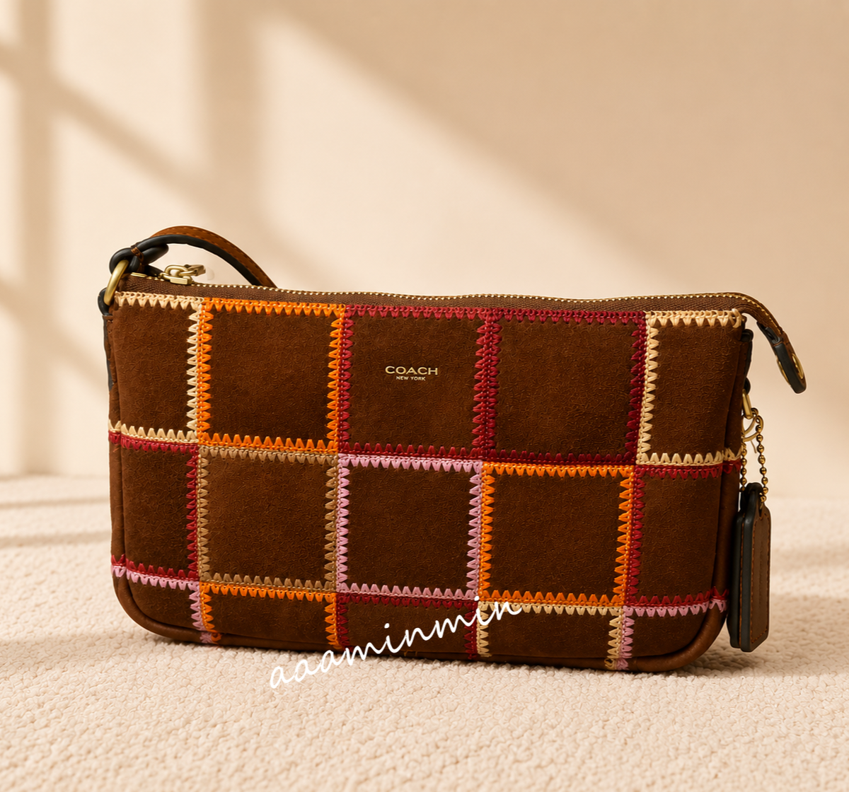 Coachtopia ショルダーバッグ ブラウン　オルターエゴ NWT Coach Coachtopia Alter/Ego Plaza Bag CFB08 Warm Brown/Sunset