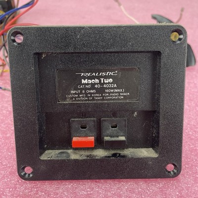 1 Realistic Mach 2 Speaker Crossover Tested