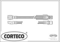 Corteco 19018874 Bremsschlauch Vorderachse Vorne FüR Opel FüR Saab