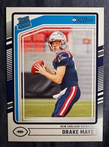 2024 Panini Donruss - Rated Rookie Drake Maye #379 New England Patriots