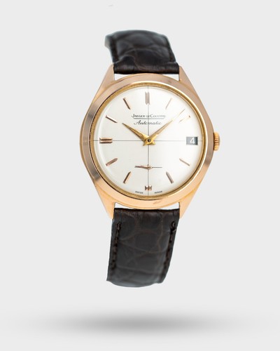 1960's Vintage Jaeger-LeCoultre 18K Rose Gold Automatic Date - Serviced