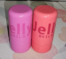 Lot 2 Bkilo Cooling Jelly Blush Blusher Stick -3 (Red) & 4 (Berry) - New w/o Box