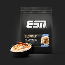ESN Designer Rice Pudding 3000g, Optimale Pre- und Post-Workout-Mahlzeit, CARBS