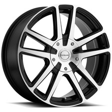 Raceline 145M Encore 15x7 4x100/4x4.5" +40mm Black/Machined Wheel Rim 15" Inch