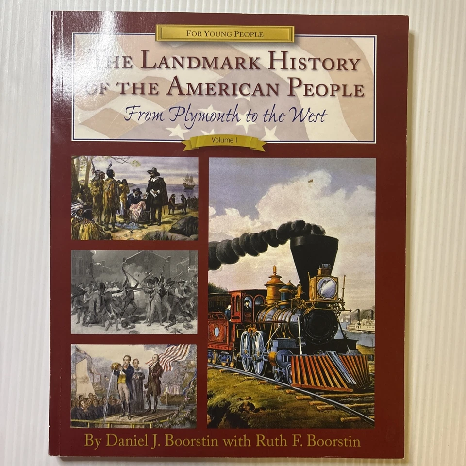The Landmark History of the American People Set Volumes 1-2, By Boorstin-2 Books - Image 2 of 4