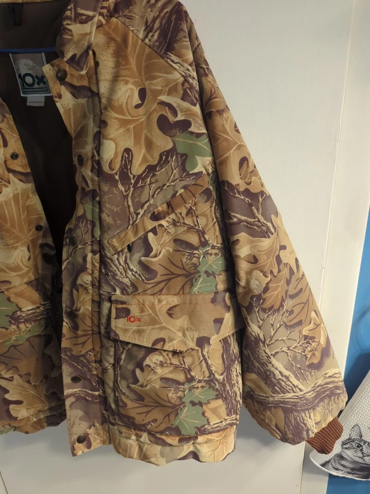Men's 10x Xl Camo Hunting Jacket - Image 2 of 4
