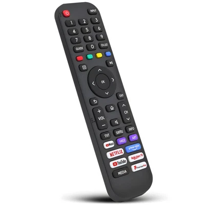 MARKENLOS Hisense Universal TV Ersatz Fernbedienung geeignet für alle Smart TV Modelle