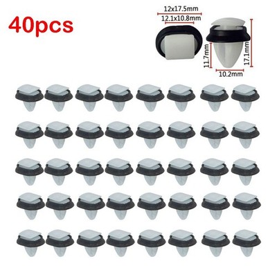 Secure Trim Solution 40x Body Side Moulding Clip for Ram For ProMaster