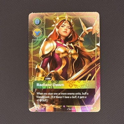 Leona Radiant Dawn - Foil 261/298 (Origins) Riftbound NM
