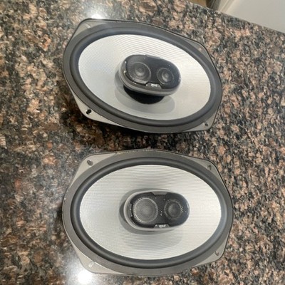 Polk Audio DB690 6x9in 3-Way Car Speakers 100W RMS High Power