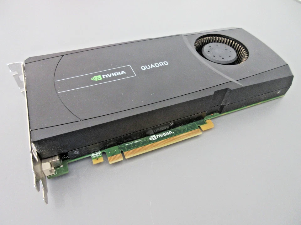 Nvidia Gfx Card Quadro 5000 2.5GB GDDR5 Pro Gaming Graphics 0JFN25 UNTESTED - Image 2 of 4