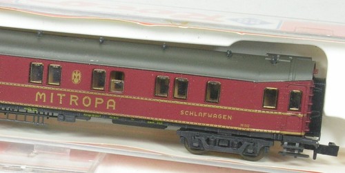 N Hecht Schlafwagen 36002 MITROPA  Roco 24006  OVP | Condition: Gebraucht