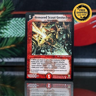 DM06 -  72/110 - Armored Scout Gestuchar - Duel Masters - English - Common - DM6