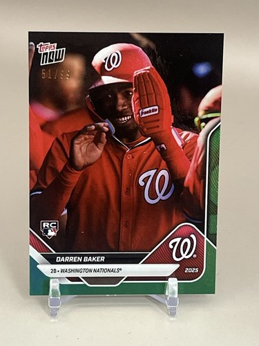 2025 Topps Now OD-199 Darren Baker