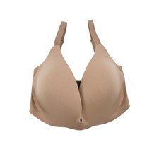 Thirdlove No-Wire Bra Womens Size 30F Beige Padded Convertible Strap Smooth