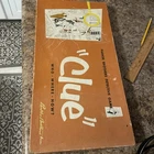 Vintage Clue Board Game Parker Brothers 1956 – Complete