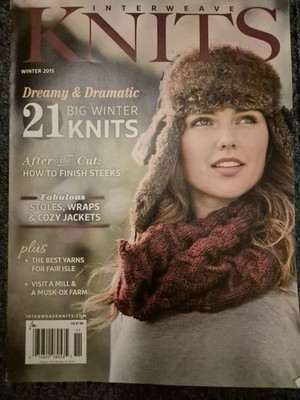 Interweave Knits Winter 2015 knitting magazine