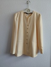 Vtg Suits Me Made In USA Jellow Womens Elegant Blazer Size 10 Tall