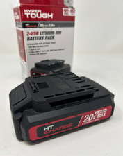 Hyper Tough 2-USB Lithium-Ion Battery Pack 2AH PARTS/REPAIR FREE SHIPPING