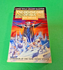 The Deathlord of Ixia ***VGC 1st/1st RED FOX EDITION!!*** Joe Dever Lone Wolf #1