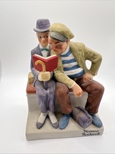 The 12 Norman Rockwell Figurines Porcelain 