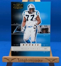 2001 Playoff Preferred /1100 Kris Jenkins RC rookie card Panthers Maryland. rookie card picture