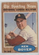 1962 Topps All-Star Ken Boyer #392 0kh9