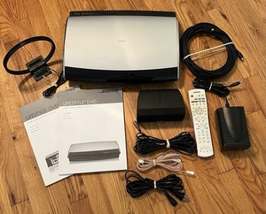 Bose Lifestyle Model AV18 Media Center with Remote Power Adapter and Accessories
