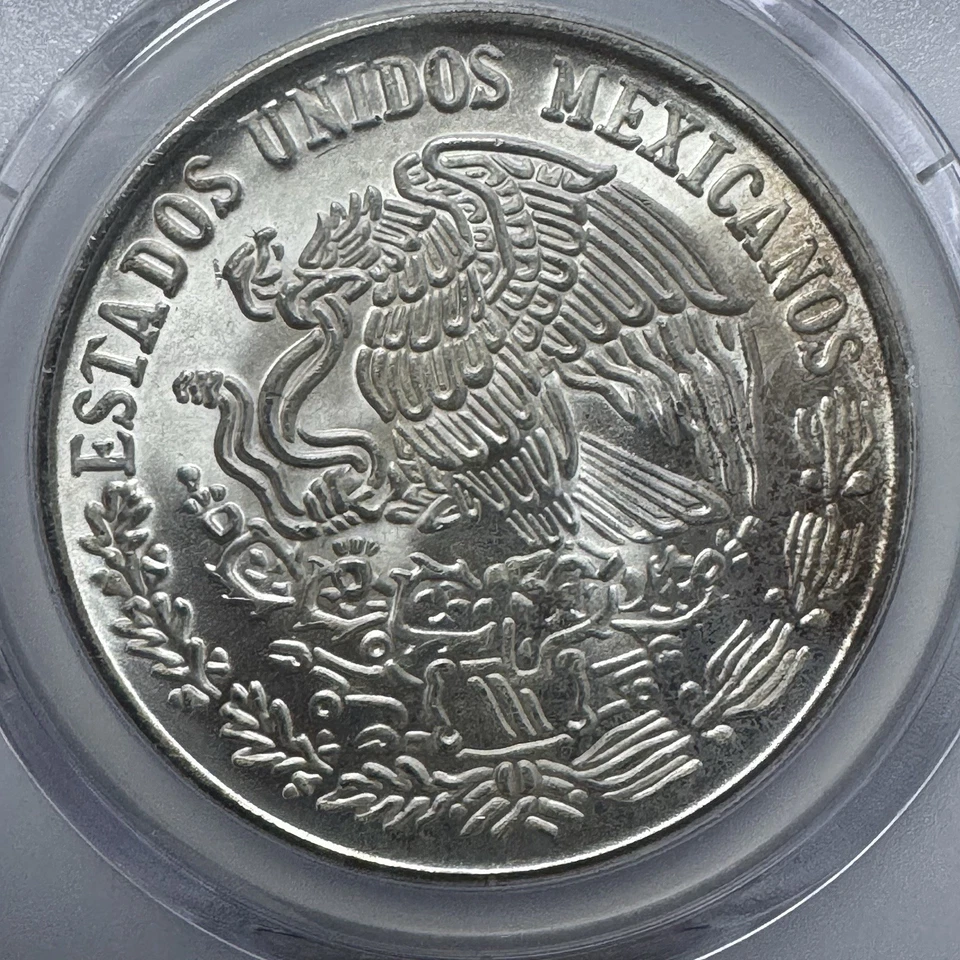 Moneda de plata 100 pesos de México 1978-Mo graduación profesional MS65 Foto 4 de 4