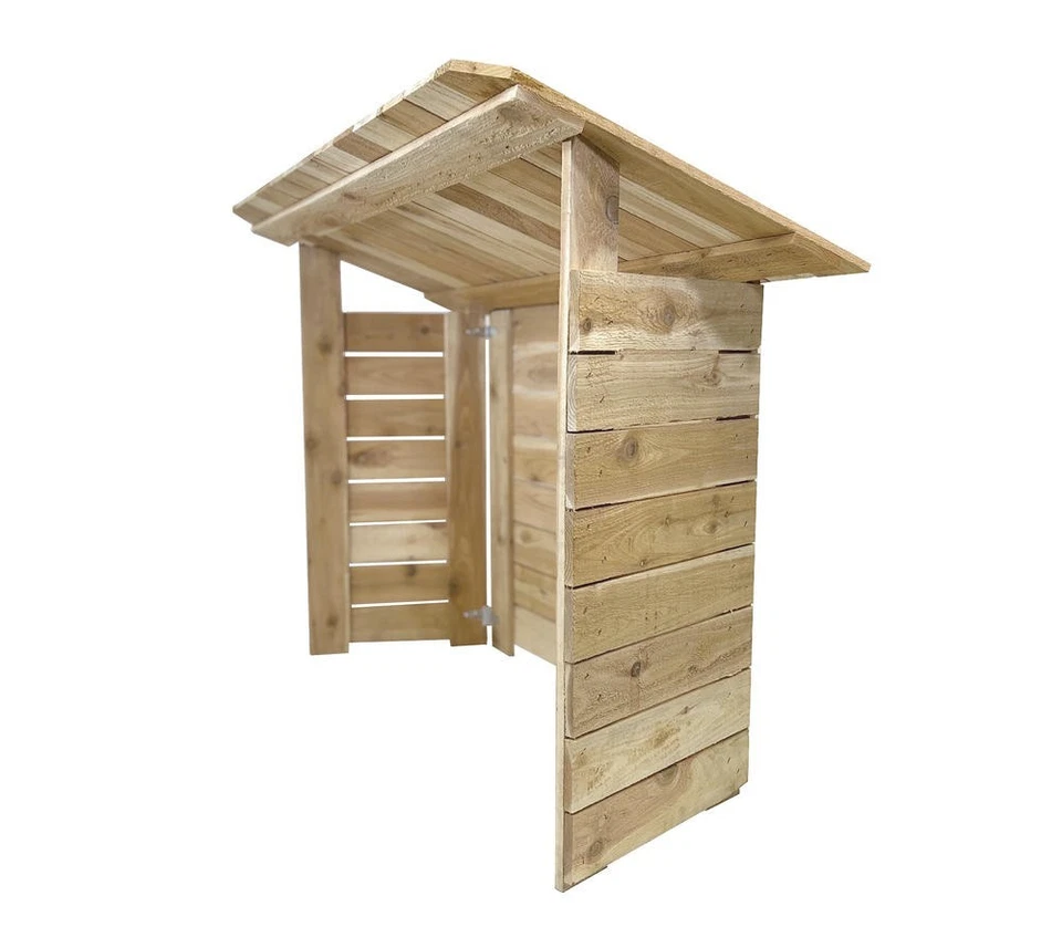 3英尺2英寸西部红雪松圣诞稳定室内室外假日装饰 — 第 3/4 张图片