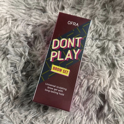 OFRA Dont Play Brow Set Universal Sculpting Eyebrow Gel Long Lasting Gel