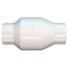 3/4 In. Slip by Slip Solvent-Weld PVC Check Valve Free Ship NEW