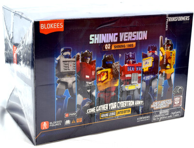 Blokees Transformers SV02 Shining 1985 - Shining Version - 6pc Case 71122