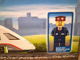 LEGO City High-speed Passenger Train 60051 Retired Set New in Opened Box 610 Pcs