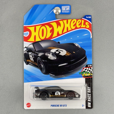 Hot Wheels Porsche 911 GT3 Black HW Race Day 1/10 74/250