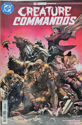 DC Horror Presents: Creature Commandos #5 Tirso Cover (DC Comics April 2025)