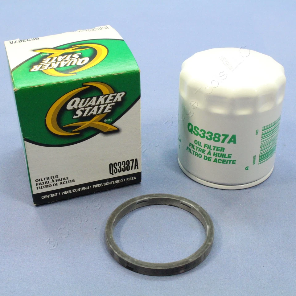 12 filtros de aceite Quaker State para 1977-05 Century Regal 83-03 S10 Malibu QS3387A Foto 3 de 4