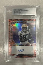 2022 Leaf Pro Set Metal - College Connections Romeo Doubs Tiger Wave /1 (AU, RC)