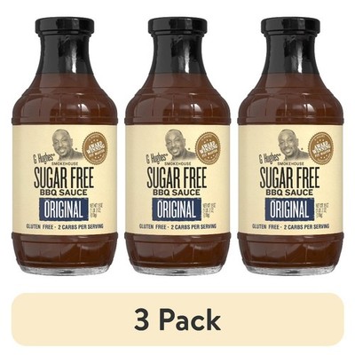 Sugar Free Original BBQ Sauce 18 oz 3 Pack