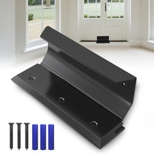 Security Lock Door Brace - Heavy Duty Aluminum Alloy Barricade Front for Inward