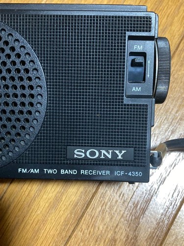 Sony ICF-4350 Vintage AM FM 2-Band Transistor Radio Japan Made Tested ...