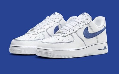 NIKE エアフォース1 ’07 LV8 HQ2037-100 26.5 白青 Nike Air Force 1 Low '07 LV8 White Blue HQ2037-100 Men's Fashion