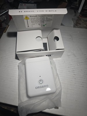 ORGBRO Bluetooth Label Maker X1 Mini Printer with Tape