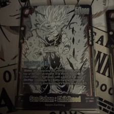 Dragon Ball Z Super Card Game SB02-008 SR Son Gohan:Childhood