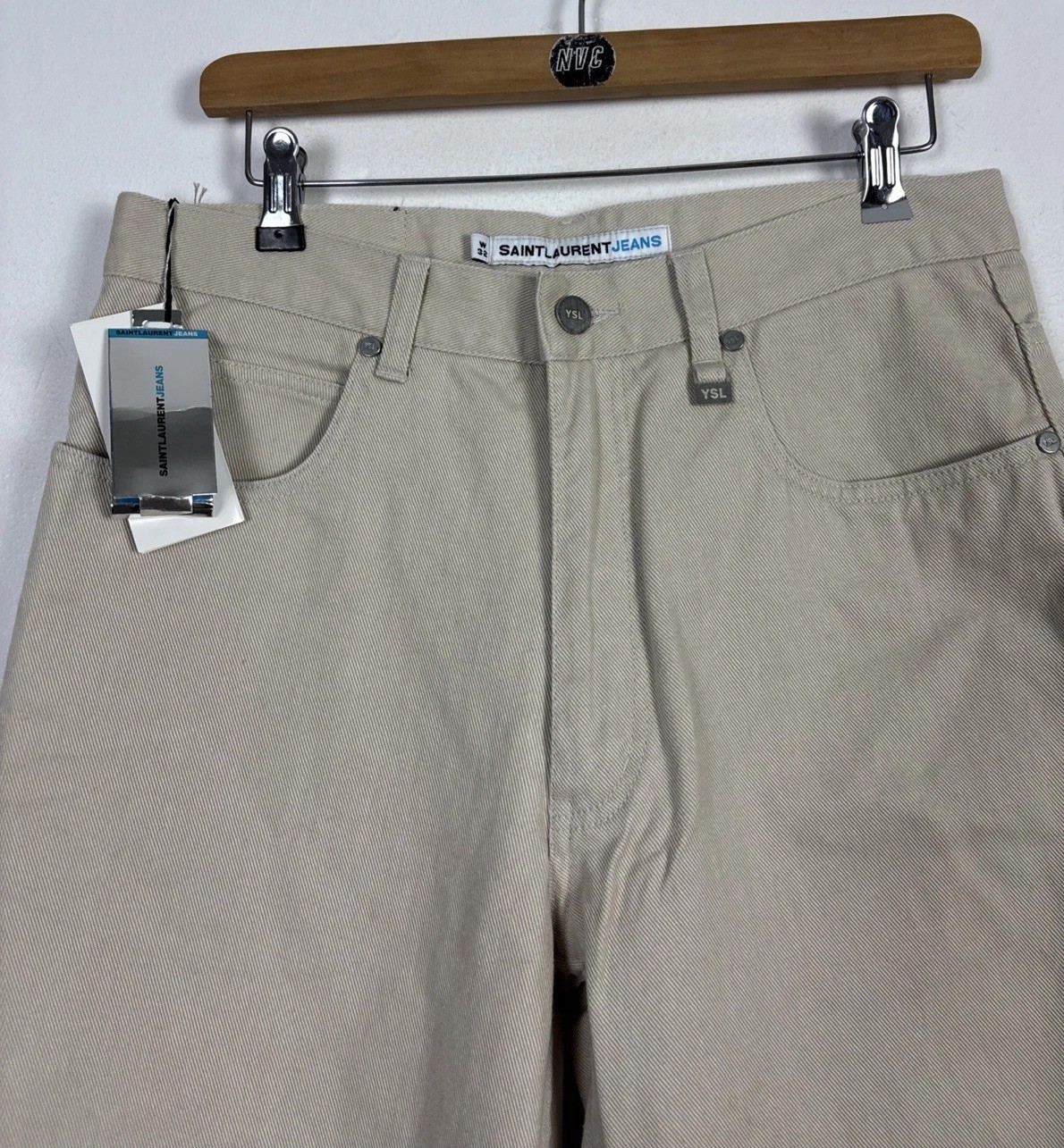 Jeans uomo Saint Laurent W32”L28” gamba dritta 