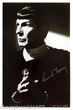 Leonard Nimoy ++Autogramm++ ++Star Trek -Mr.Spock++